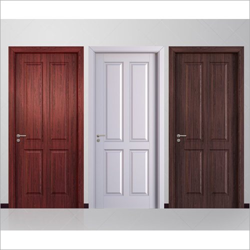 PVC Four Panel Door - Customizable Size, Thickness, Polished or Painted Finish | Durable, Lightweight, Easy to Clean for Commercial/Residential Use