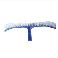 Swimming Pool Wall Cleaning Curved Brush - Durable Plastic, Ergonomic Grip Design, Effortless Debris Removal