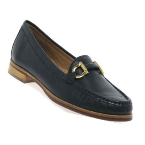 Ladies Buckle Strap Loafers