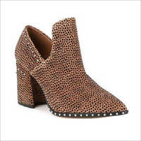 Ladies Heel Ankle Boots