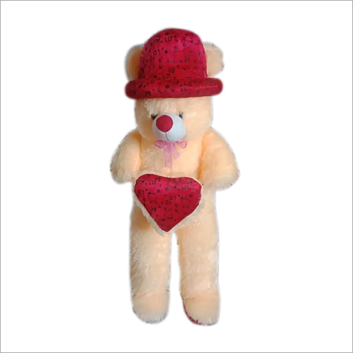 Standing Love Teddy With Heart