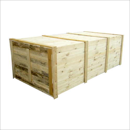 White Wood Cargo Box