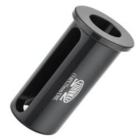Turret Socket - Steel, 1.5" X 1.5" X 2" Dimensions, Black Oxide Finish | 1.5 Lbs, Ideal For Lathe Applications By Zenith Tool