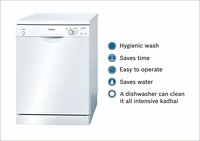 Bosch 12 Place Setting Dishwasher (SMS40E32EU, White)