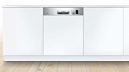 Bosch Serie 2 60 cm Stainless Steel 12 Place Setting Semi Intergarted Built in Dishwasher SMI25AS00E