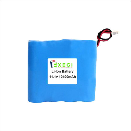 11.1v 10400mAh Li-ion Battery Pack