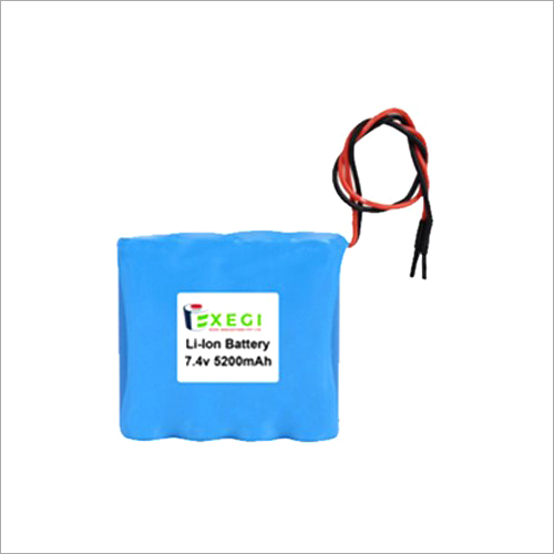 7.4V 5200mAh Li-ion Battery Pack
