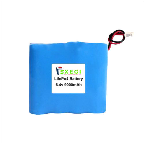 6.4v 9000mAh LiFePO4 Battery Pack