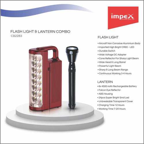 Rechargeable Torch and Lantern