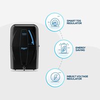 Eureka Forbes Aquasure from Aquaguard Smart Plus RO+UV+MTDS Water Purifier,Black