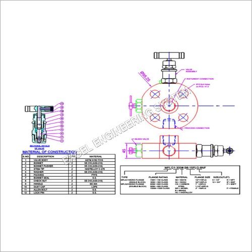 Mono Flange Valve