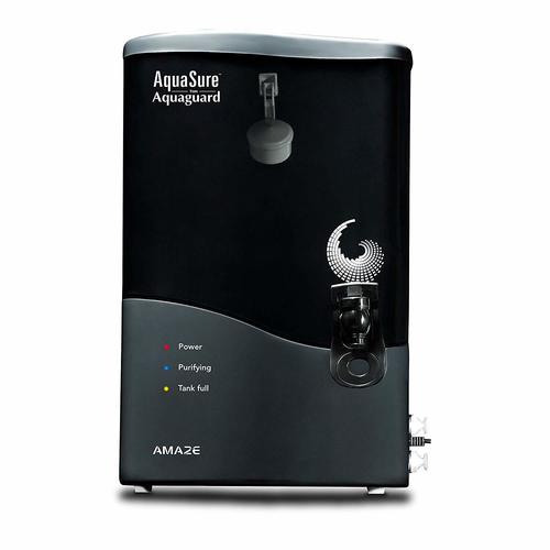 Eureka Forbes Aquasure from Aquaguard Amaze 7-Litres Table Top/Wall Mountable RO+UV+MTDS Grey Water Purifier