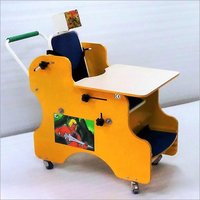 C.p. Chair With Activity Tray And Incline-able Seat & Back. Color Code: Golden Yellow
