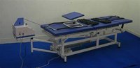 Nice Track Cervical & Lumber Traction Package - Iron, Three-section 195cm X 70cm Table, 0-99 Sec Hold Time, Electric, Lcd Display | Portable, Adjustable, Suitable For Adults, Children, Elders, Women