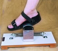 Imi-2933 Ankle Exerciser - Stainless Steel Frame, Laminated Wooden Base | Portable Resistance System For Dorsiflexion & Plantarflexion, Adjustable Resistance, Suitable For Adults & Elders