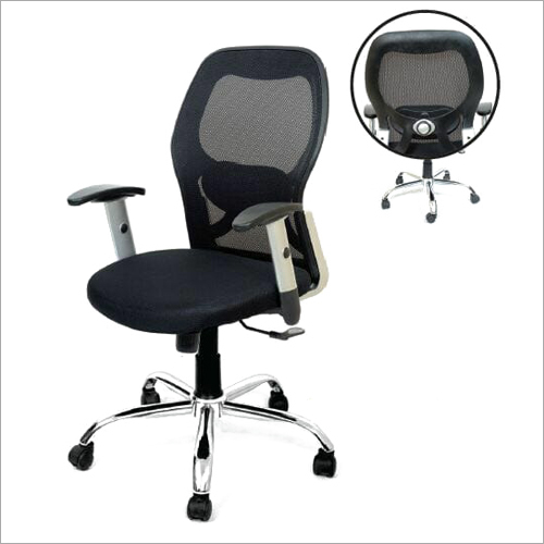 Black Also Available In Different Colour Adjustable Office Armchair