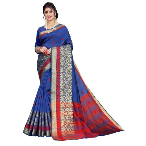 Festival Banarasi Heavy Silk Saree With Thread Work