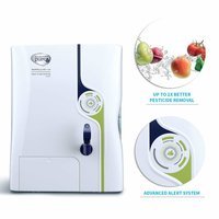 HUL Pureit Marvella Mineral RO + UV with Fruit & Veg Purifier 7 Stage Table Top/Wall Mountable White & Blue 8 litres Water Purifier