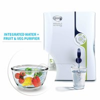 HUL Pureit Marvella Mineral RO + UV with Fruit & Veg Purifier 7 Stage Table Top/Wall Mountable White & Blue 8 litres Water Purifier