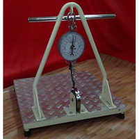 Imi-1428 Arm Leg & Back Pull Dynamo Meter - Metal, Heavy-duty Chain & Solid Lifting Bar, Accurate Double-pointer Scale (01kg To 200kg) | Suitable For Elder, Women, Men