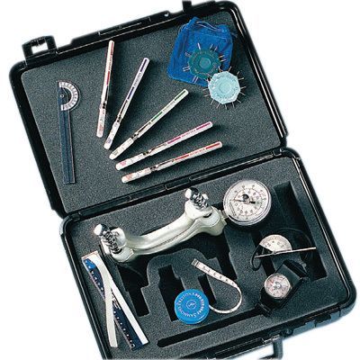 IMI-4807 Hand Evaluation Kit - Stainless Steel Instruments, 7-Piece Set With Hydraulic Hand Dynamometer & Carrying Case | CE Marked, FDA Approved, Suitable For Elderly, Men, Women