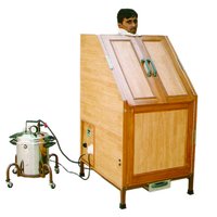 Imi-2241 Steam Cabinet With Steam Generator - Teak-wood & Waterproof Ply, 28"x37"x47", 3kw Power, Adjustable Seat, Herbal Basket Included | Waterproof Flooring, Manual Water Fill, 60-minute Timer, Suitable For Elders, Men, Women