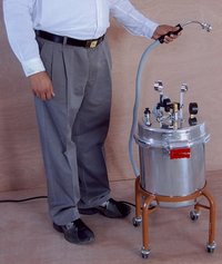 Imi-2264 Nadi Sawedan Yantra Electrical - Heavy Food-grade Aluminium, 3kw Power, 220v Ac, 22l Capacity | Stainless Steel Handheld Sprayer, Mobility Wheels, Herbal Basket