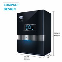 HUL Pureit Ultima Mineral RO + UV + MF 7 Stage Table top/Wall mountable Black 10 litres Water Purifier