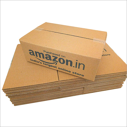 Brown Printed Corrugated Box