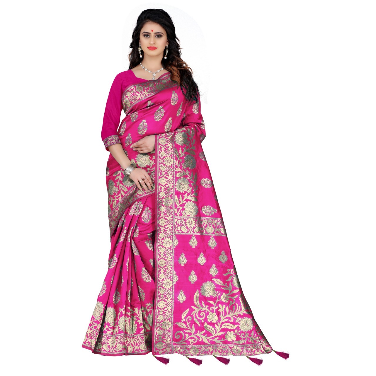New Designer Banarasi  Silk Saree For Women