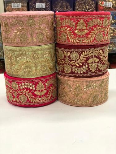 Golden Embroidery Sabyasachi Fancy Lace