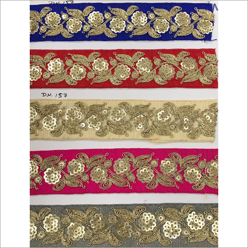 Available In Different Colour Blouse Gota Lace