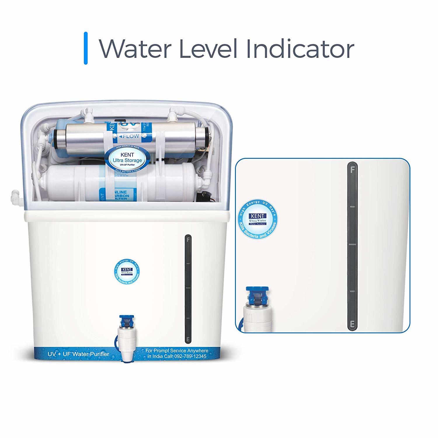 kent ultra storage 7 l, uv and uf water purifier