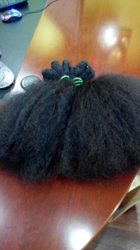 UNPROCESSED INDIAN HUMAN AFRO CURLY HAIR