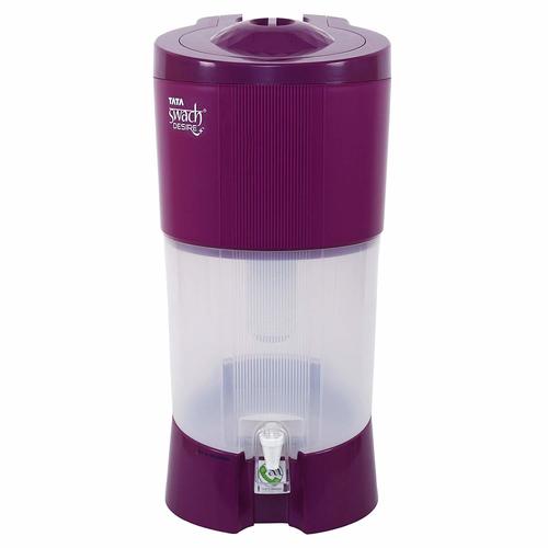 Tata Swach Desire With Gravity Based Water Purifier (27-Litre )(Blooming Magenta)
