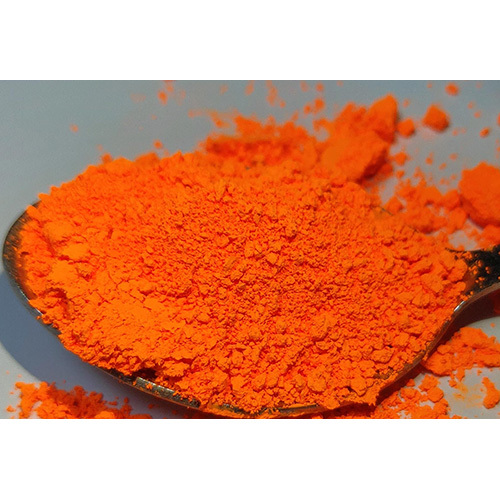 Fluorescent Golden Orange Pigments