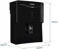 Blue Star Aristo RO+UV+UF AR5BLAM01 7-Liter Water Purifier, Black
