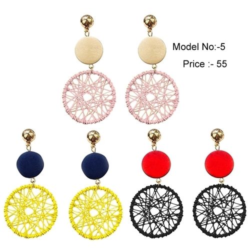 Circle Drop Earring