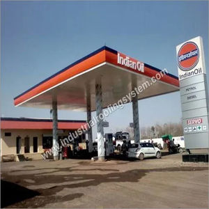 indian oil petrol pump canopy manufacturer, supplier in