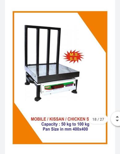 50 KG To 100 KG Chicken Platfrom Scale
