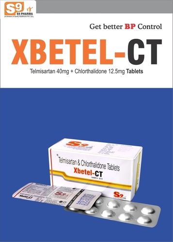 Telmisartan 40mg + Chlorthalidone 12.5mg Tablet