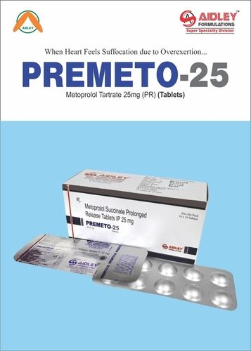 Metoprolol Tartrate 25mg ER Tablet