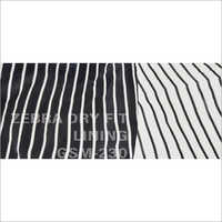 Zebra Dry Fit Lining Fabric