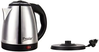 Prestige PKOSS 1.8 Electric Kettle  (1.8 L, Silver, Black)