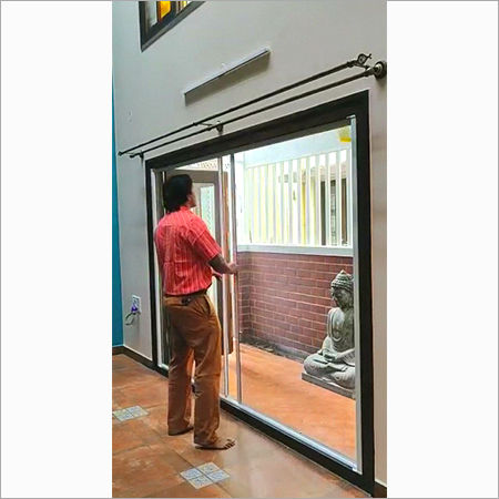 Retractable Roller Double Door System