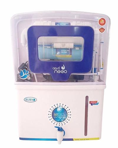 Ruby Economical RO with Alkaline 5 Stage Purification Electric Water Purifier 12 liters Storage Capacity Tank