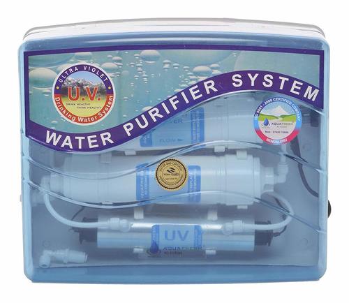 Aquafresh Ultra 60 LPH Water Purifier (15 cm x 40 cm x 35 cm, White and Blue)