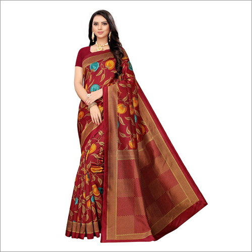 KALAMKARI MYSORE PRINTED SAREE