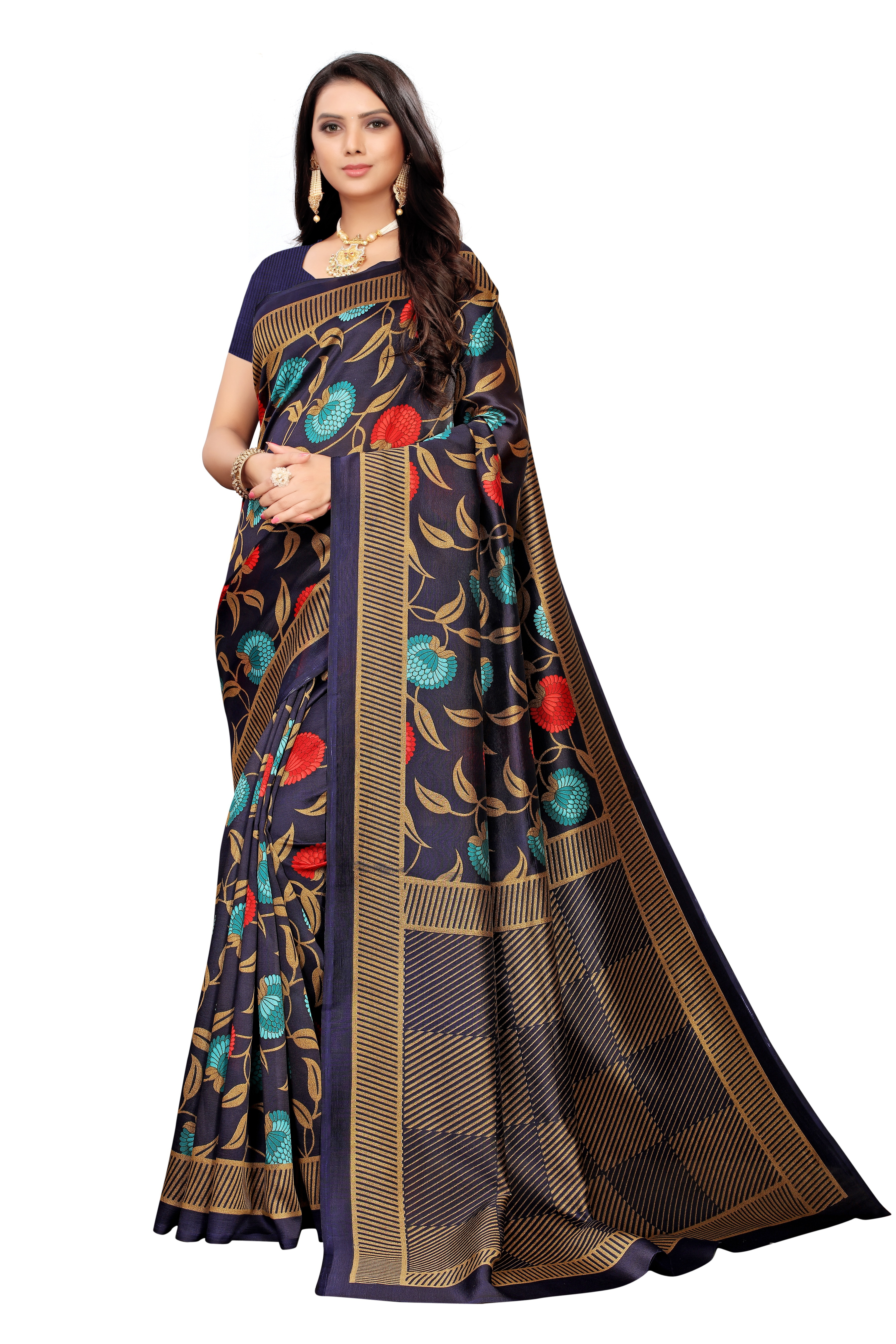 KALAMKARI MYSORE PRINTED SAREE