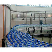 Industrial Bottle Conveyor - Plastic Material, 10-20 Feet Length | Durable, Capacity Up To 100 Kg/feet, 1 Year Warranty, Flexible Usage